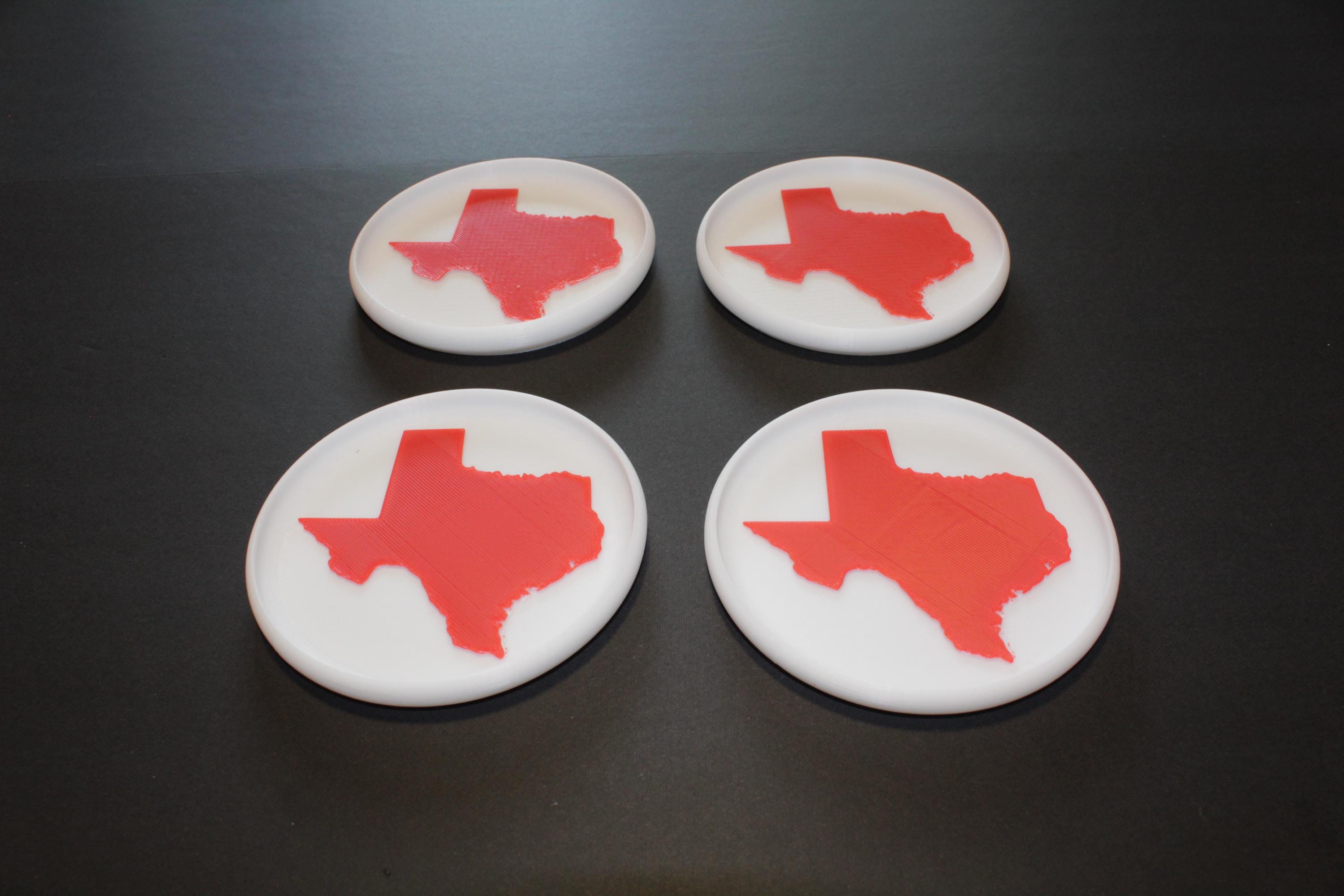 Texas Drink Coaster Set of 4