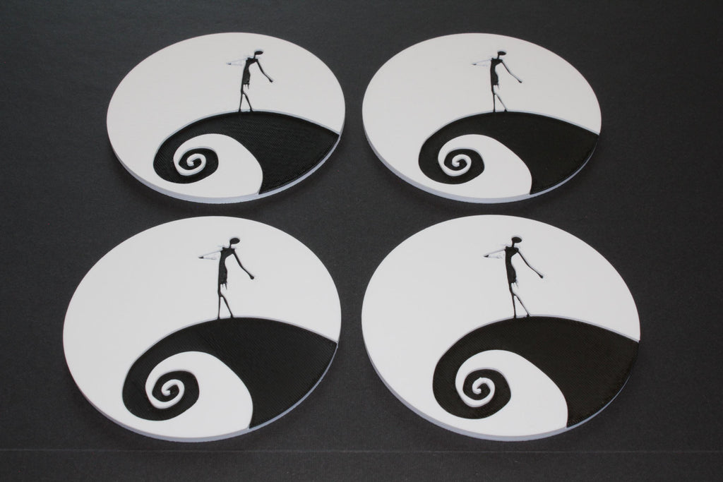 Nightmare Before Christmas Drink Coaster set of 4