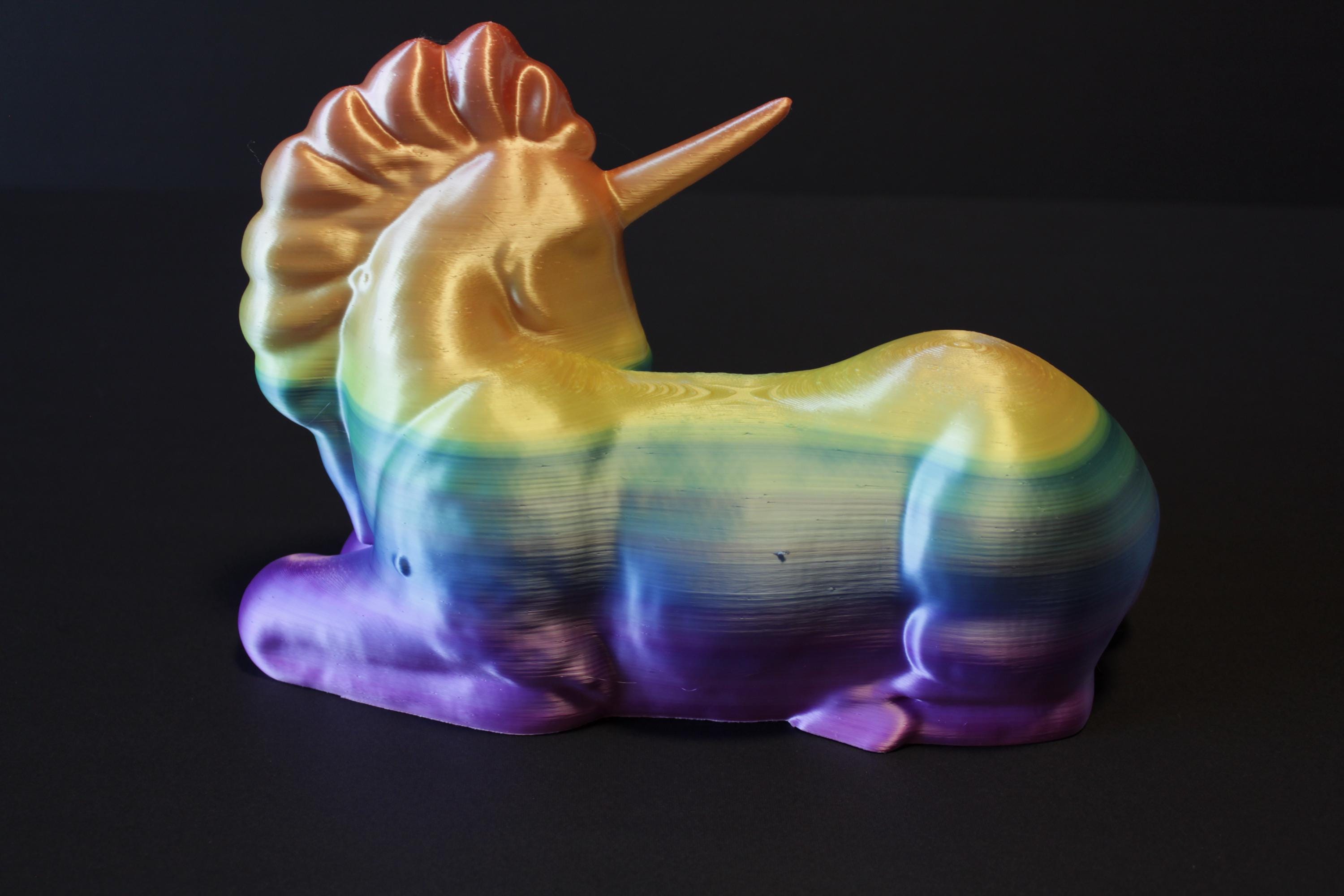 Sleeping 3D Printed Unicorn