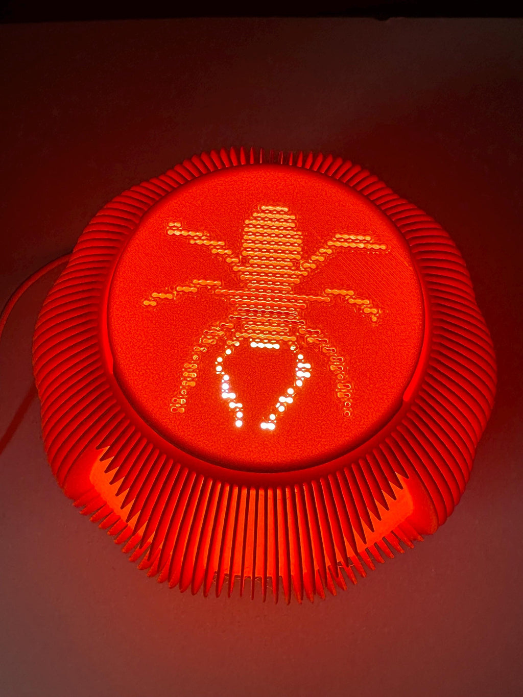 Halloween pumpkin lamp