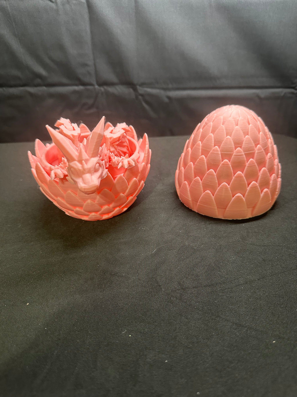 Dragon egg with baby dragon