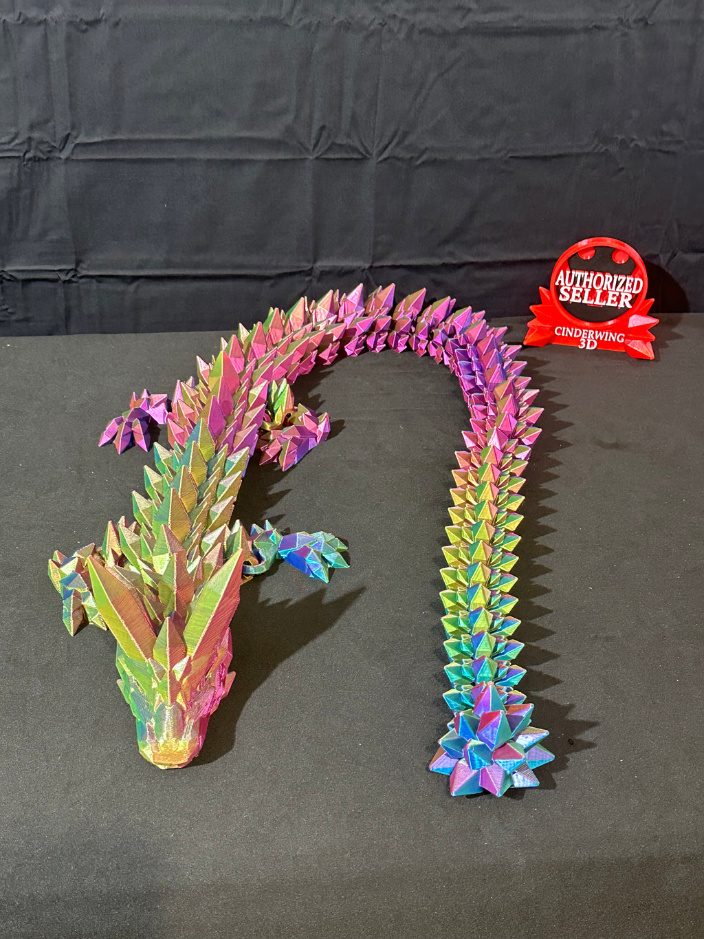 4' Crystal Dragon