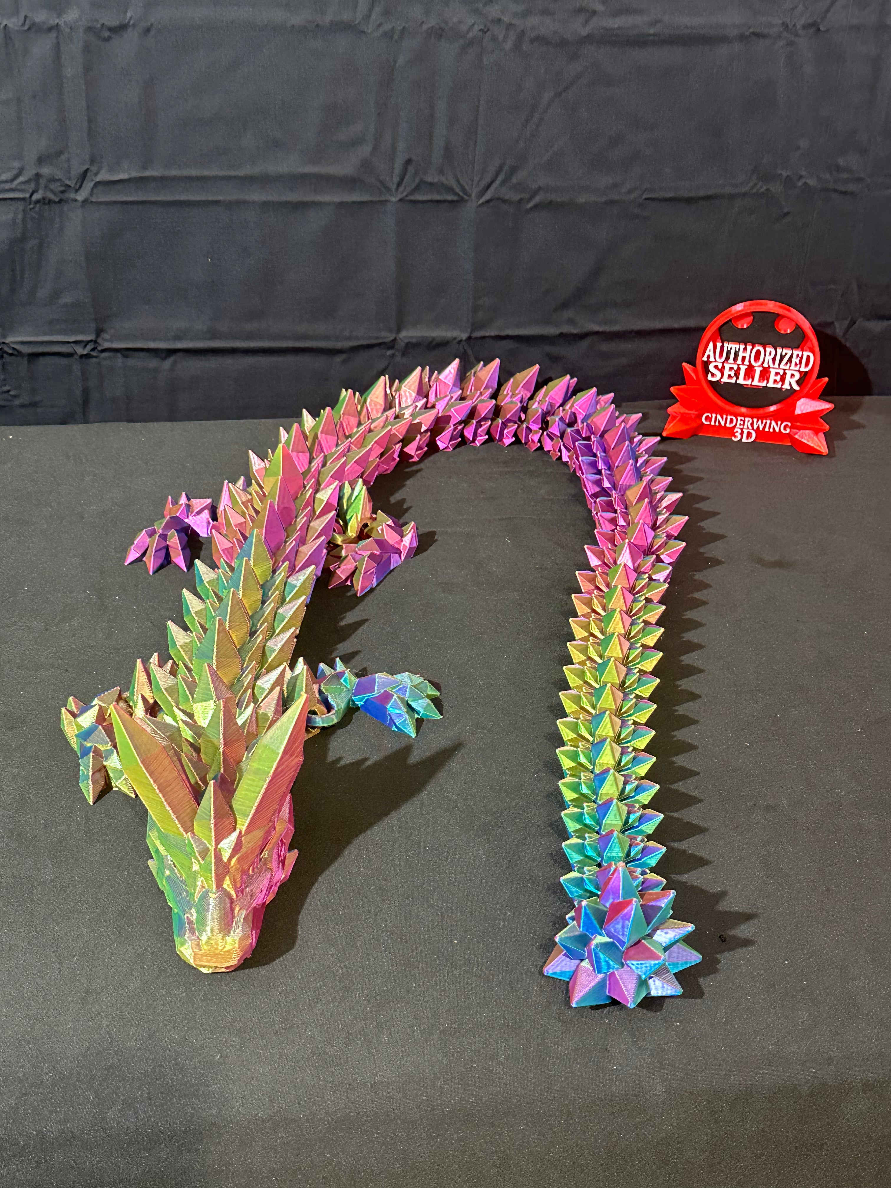 4' Crystal Dragon