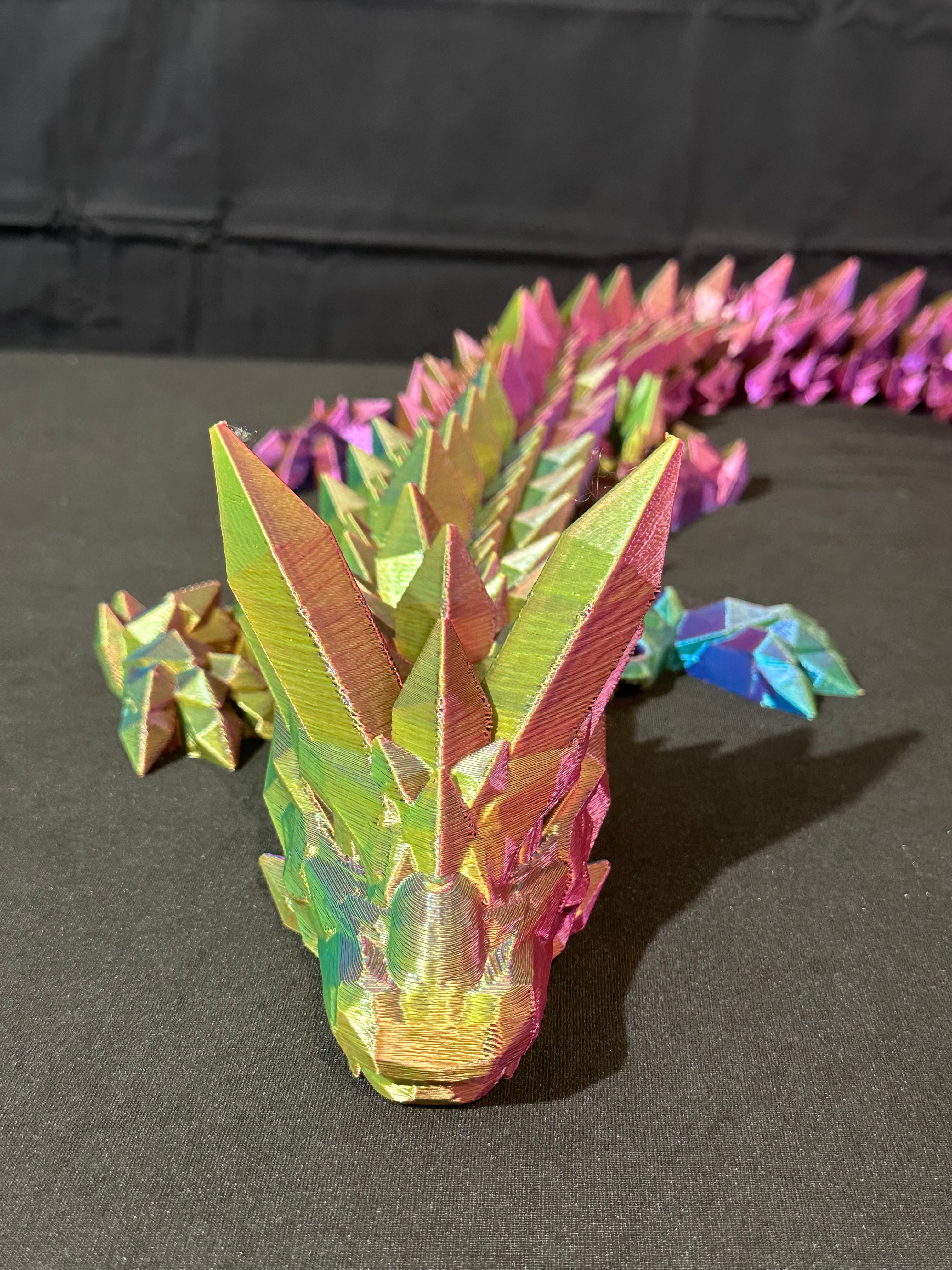 4' Crystal Dragon