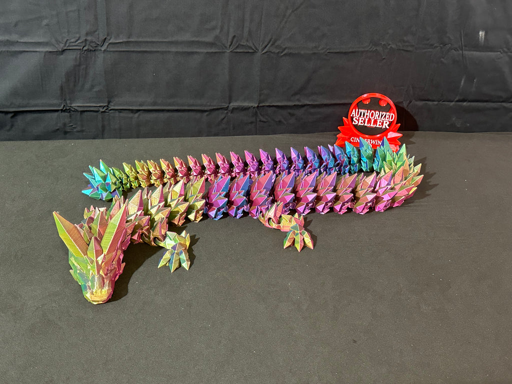 4' Crystal Dragon