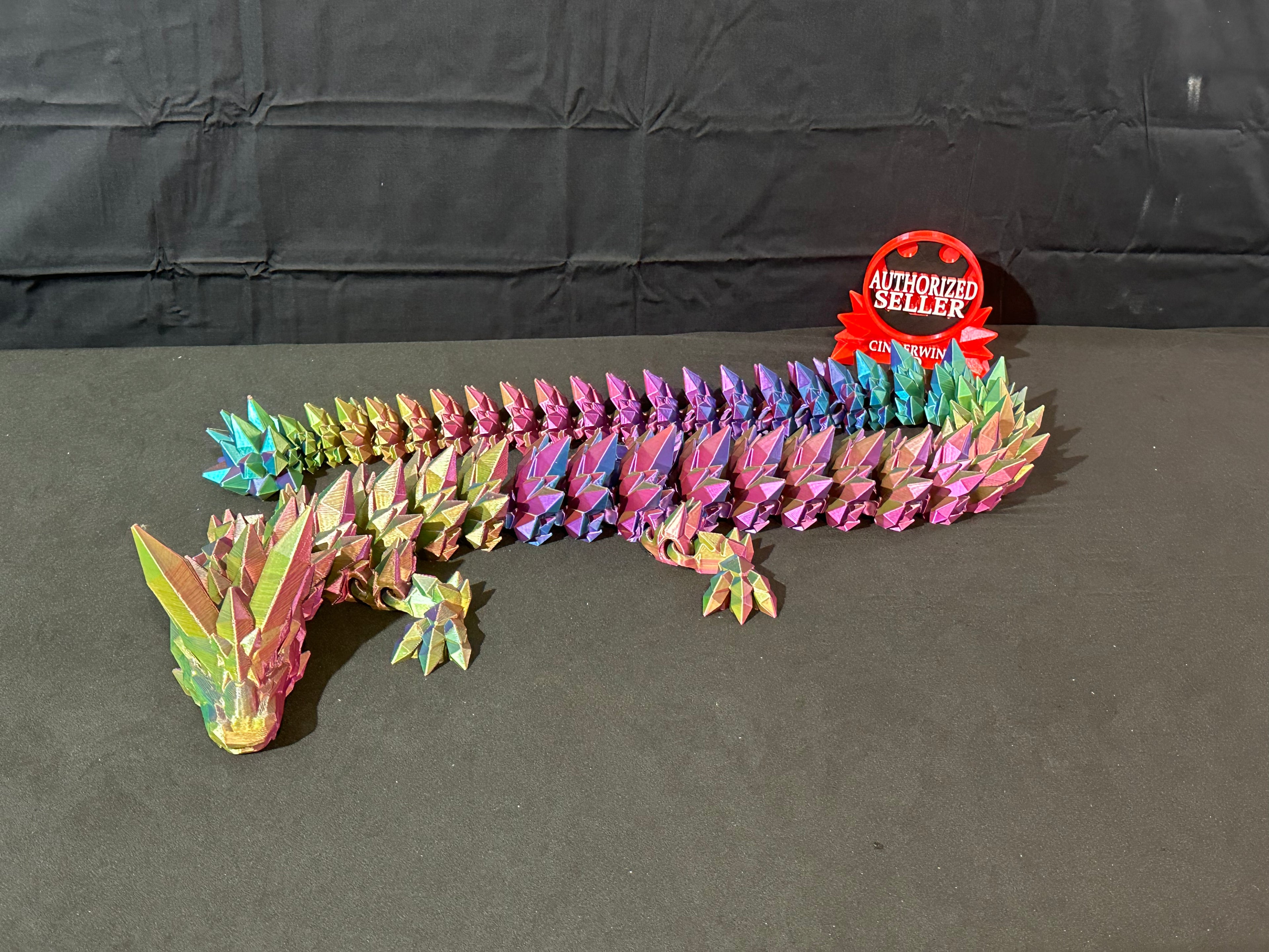4' Crystal Dragon