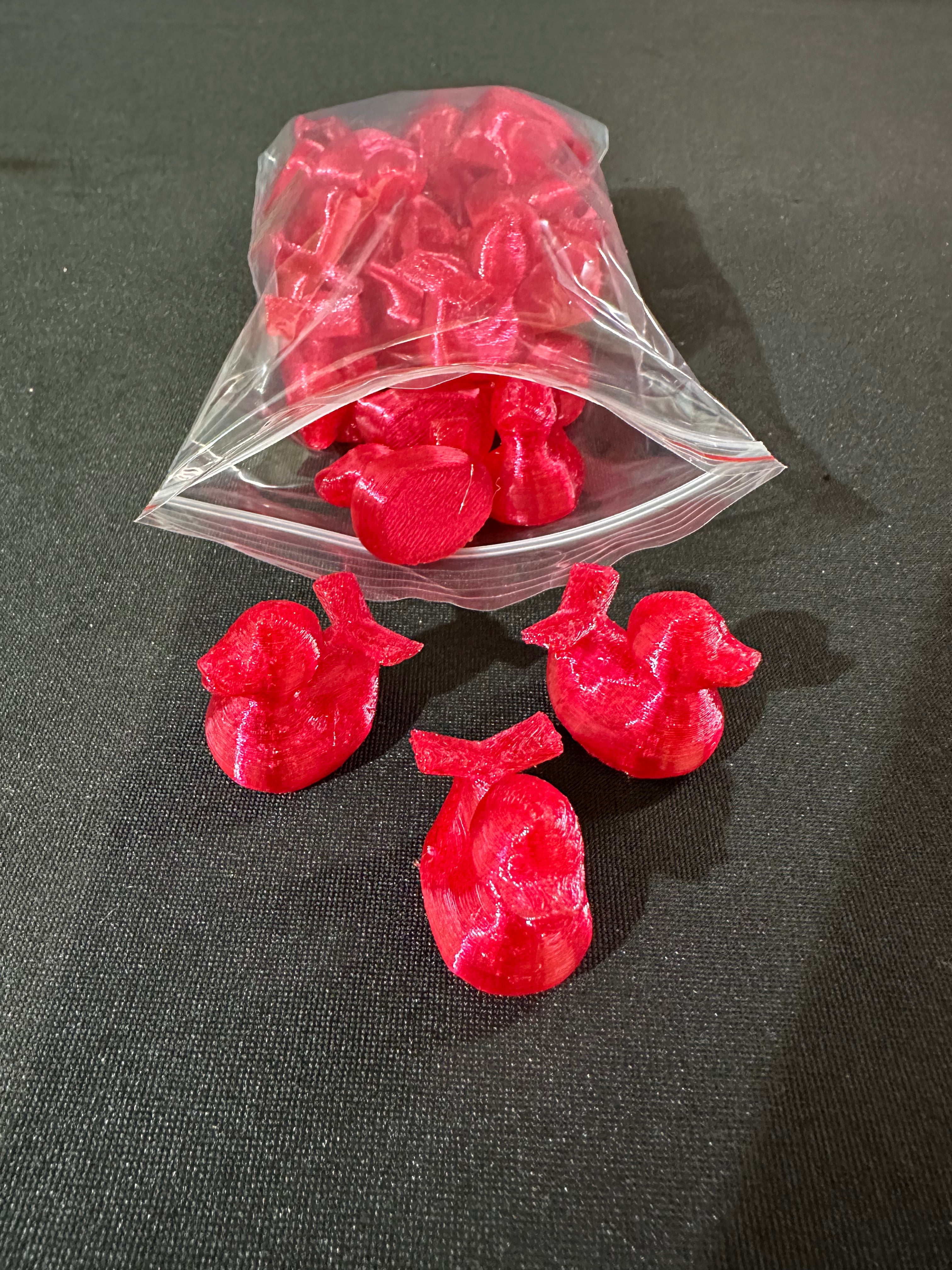 Red Cruise Ducks