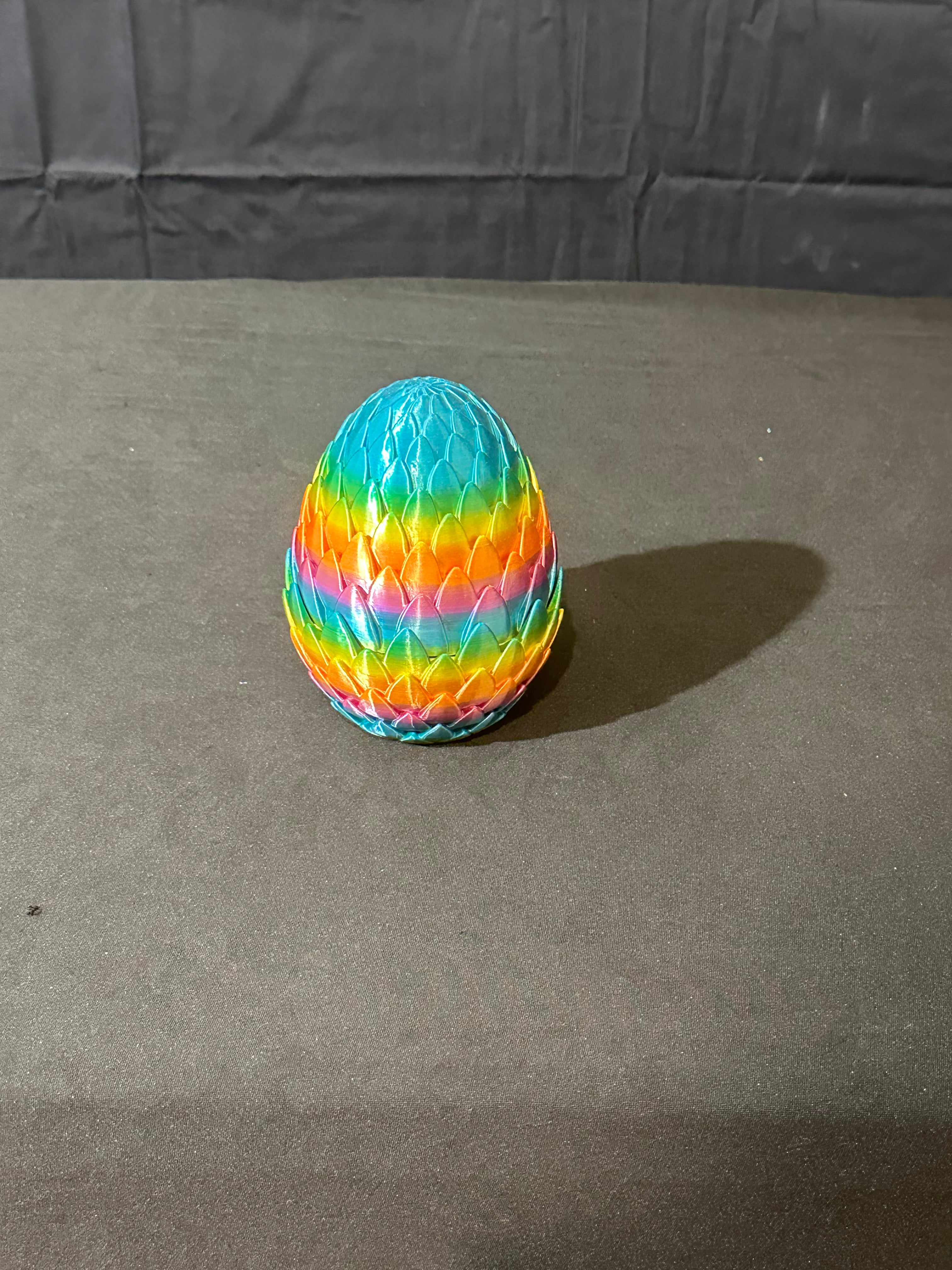 Dragon egg with baby dragon ￼