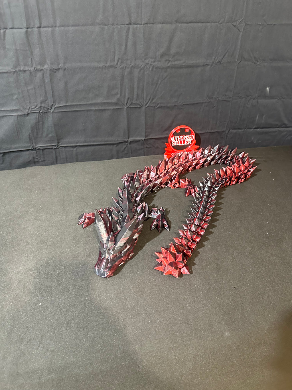 4’ Crystal dragon