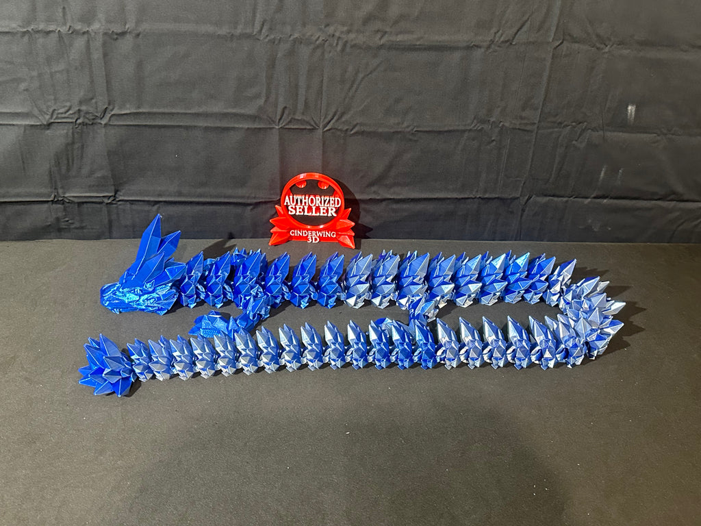 4’ Crystal dragon