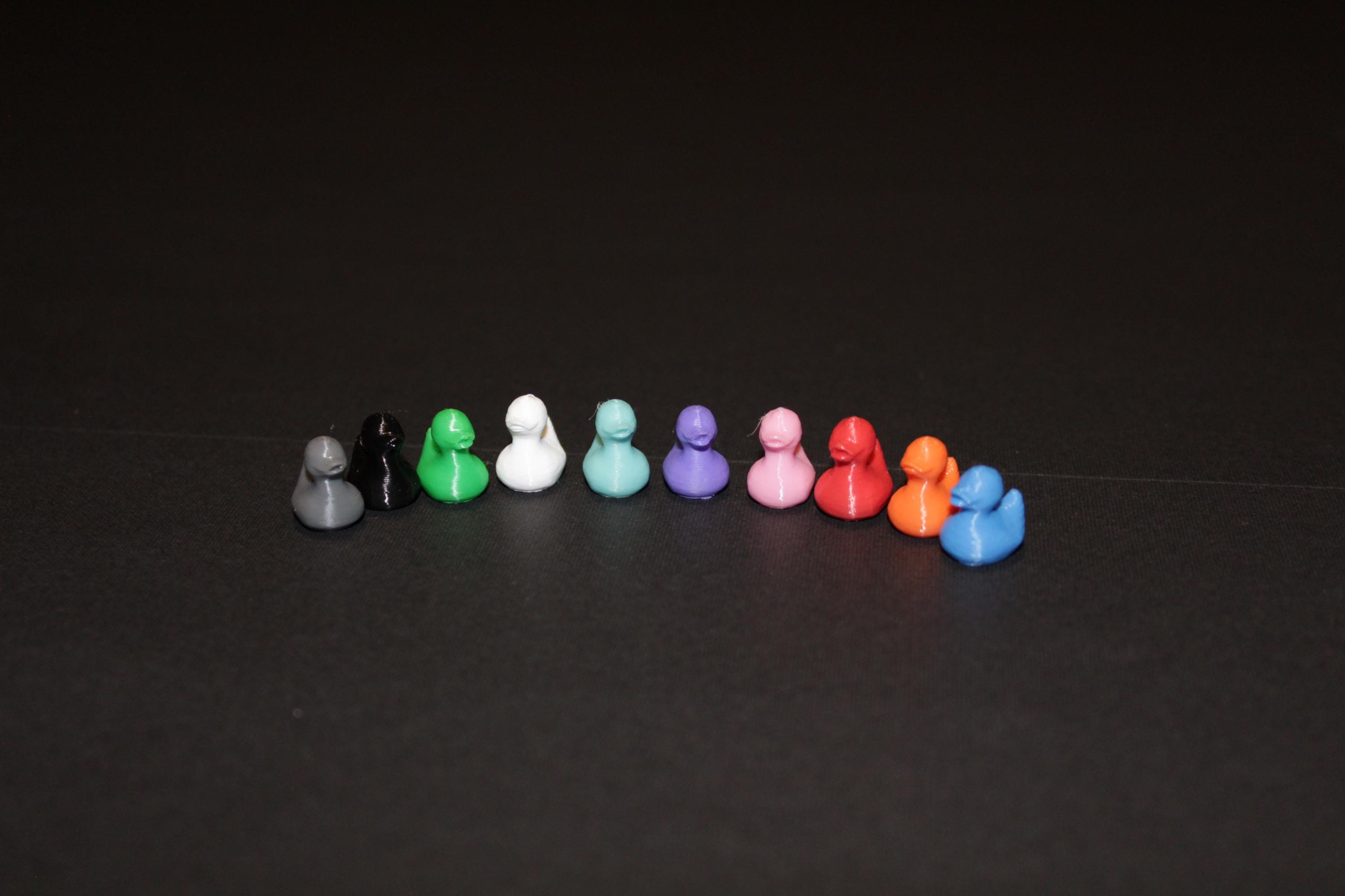 100 Multicolored Ducks