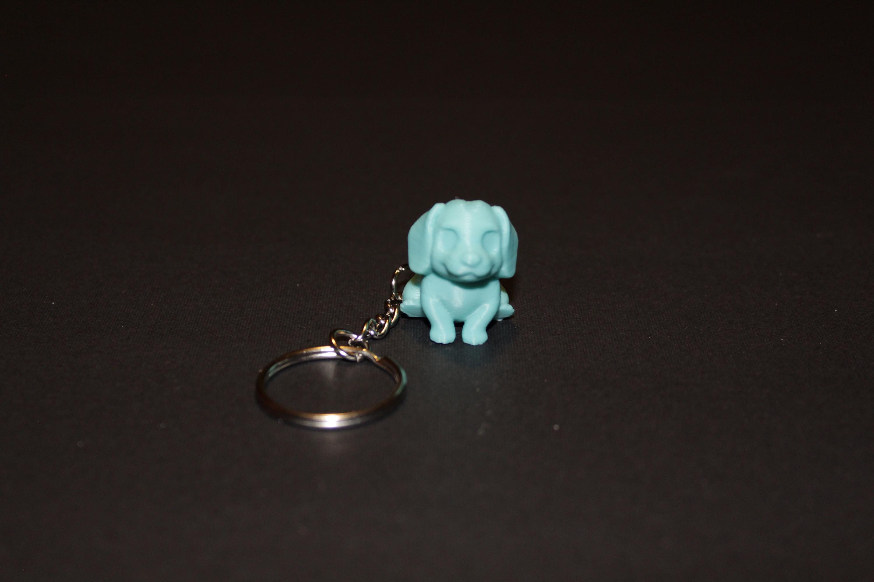 Puppy Keychain